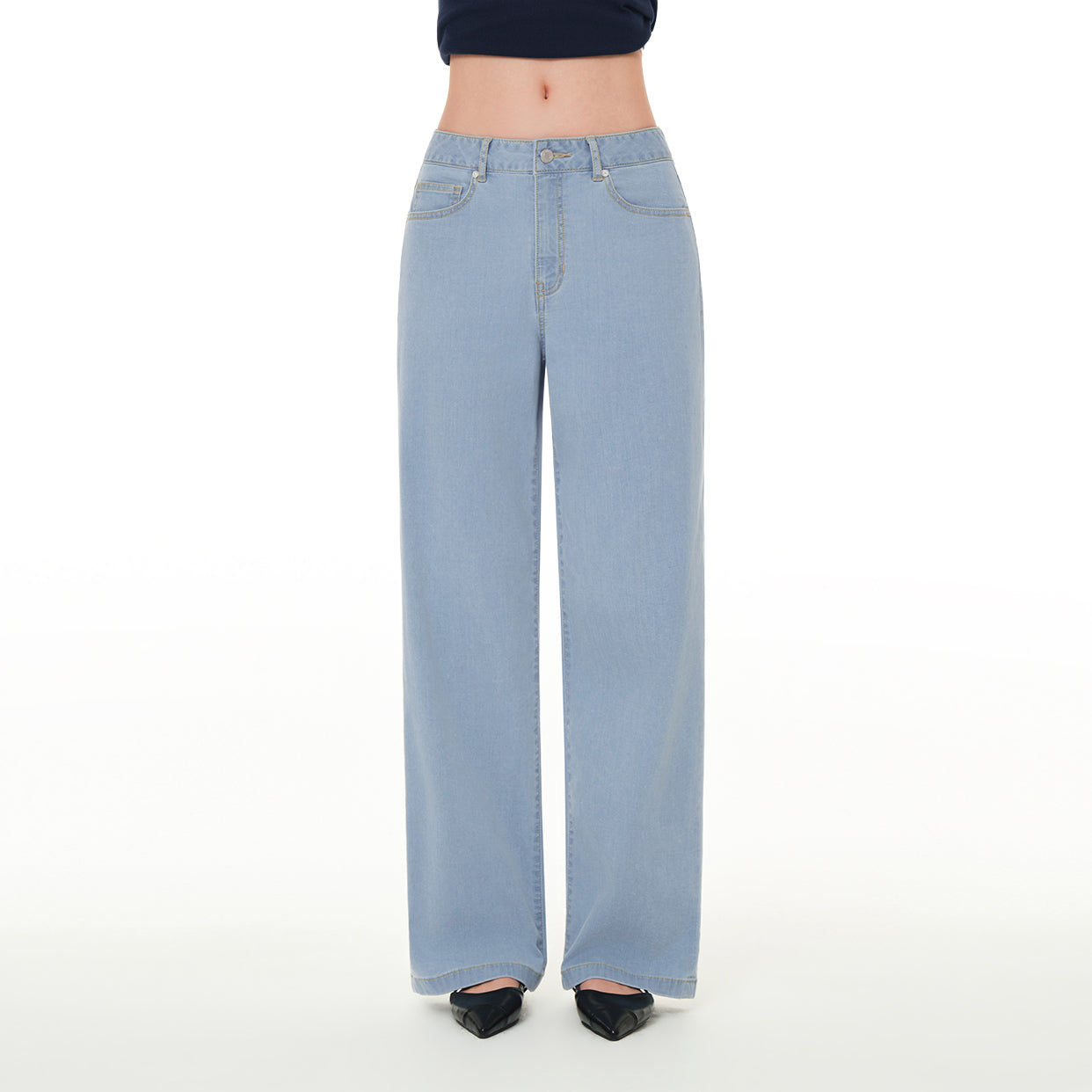 [LINE先行] [SET] ice airdenim セット (イージーワイドデニム + セミワイドデニム)