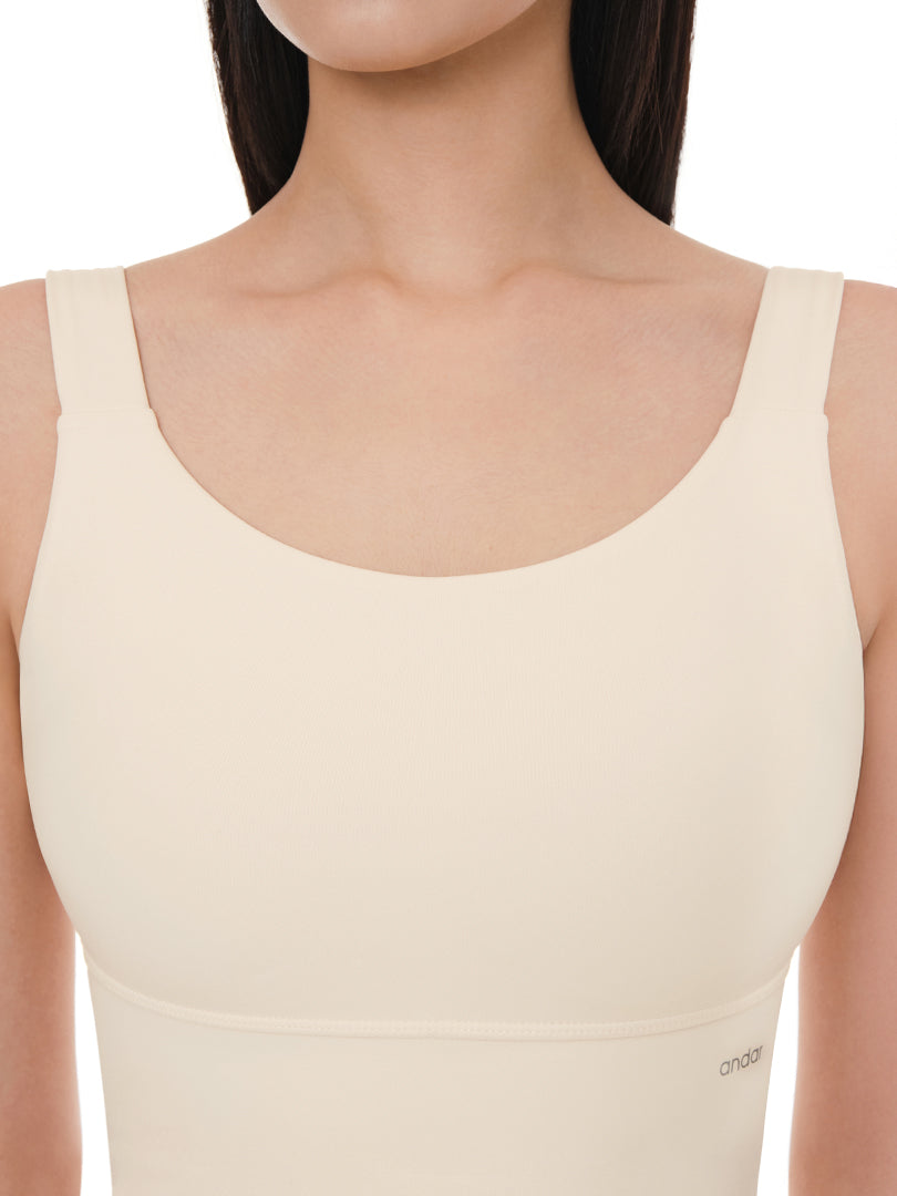 [2+1] Be-Free オールデイ クロップド スポーツブラ - andar JAPAN