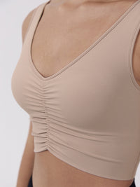 Airexpert シャーリング クロップド スポーツブラ - andar JAPAN