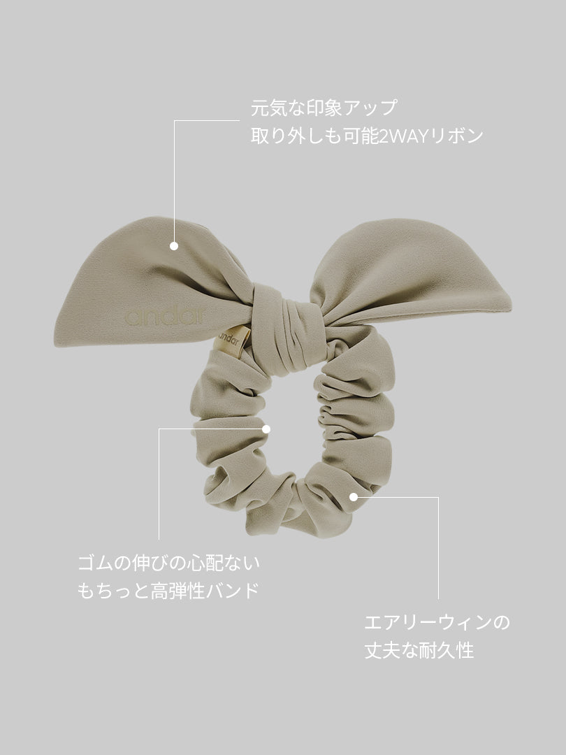 Airywin リボンシュシュ - andar JAPAN