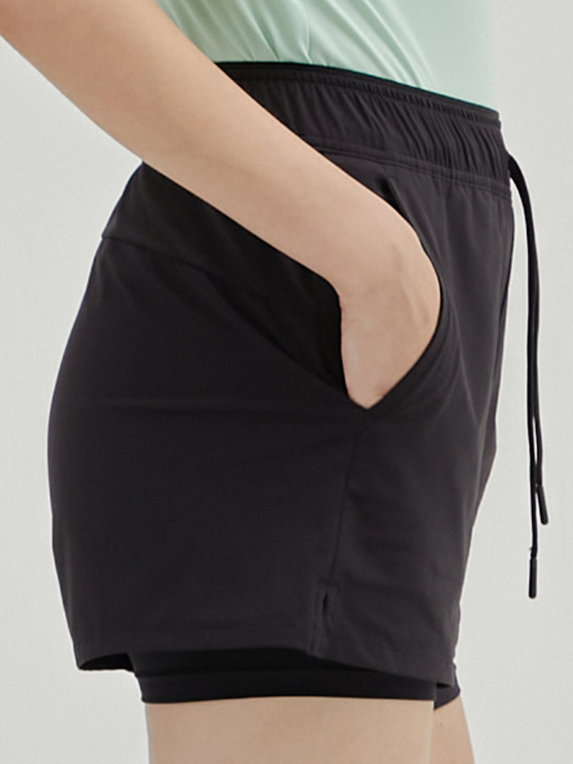 [1+1+GIFT] Airst ツーインワン ウーマンズ ショーツ - andar JAPAN