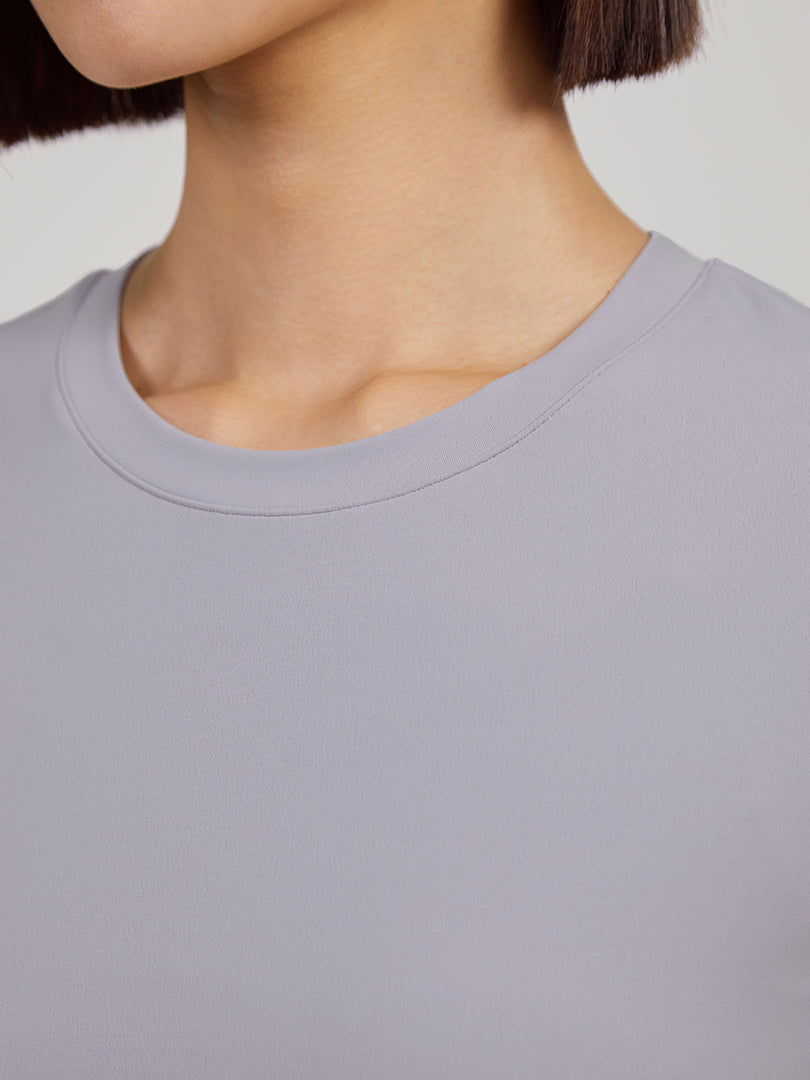 Softension クロップド トップス (半袖) - andar JAPAN