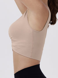 Airexpert シャーリング クロップド スポーツブラ - andar JAPAN