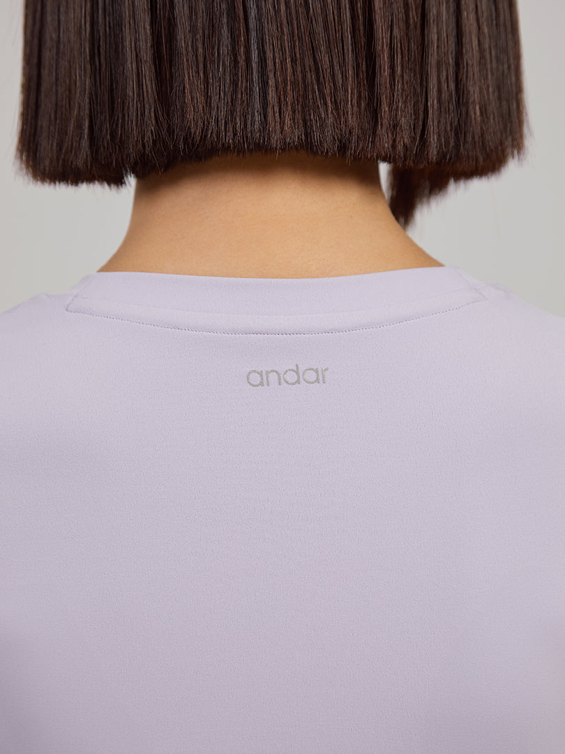 Softension クロップド トップス (半袖) - andar JAPAN