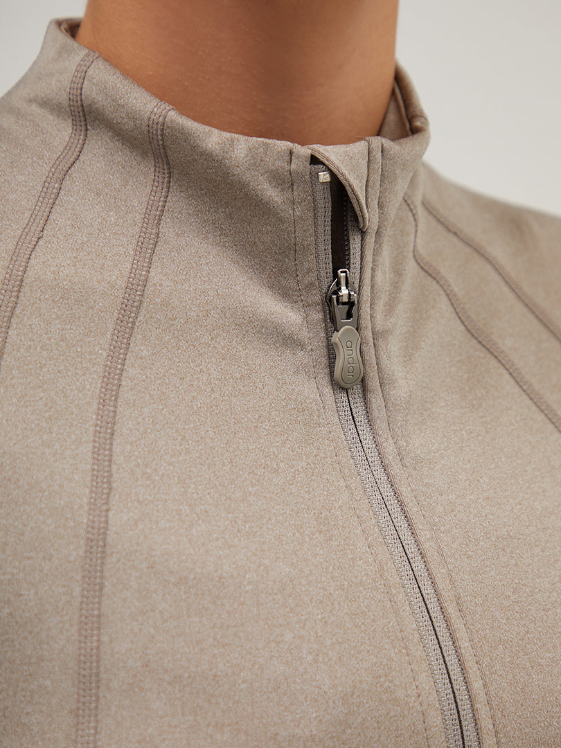 [LAST SIZE] Comfort Fit NZ クロップド ジップアップ - andar JAPAN