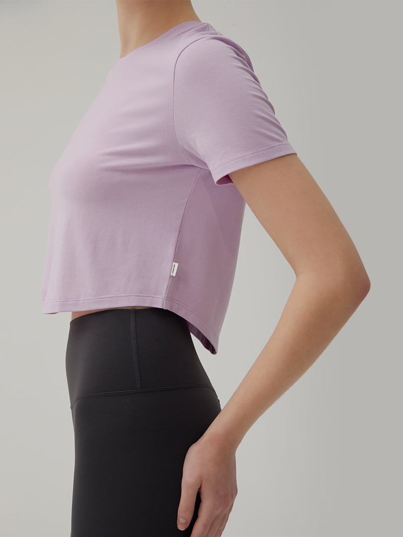 Comfytension クロップド Tシャツ - andar JAPAN