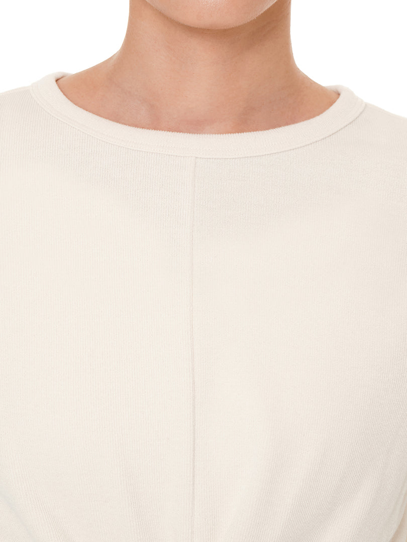 ワンダーニット ツイスト スリット トップス (長袖) - andar JAPAN