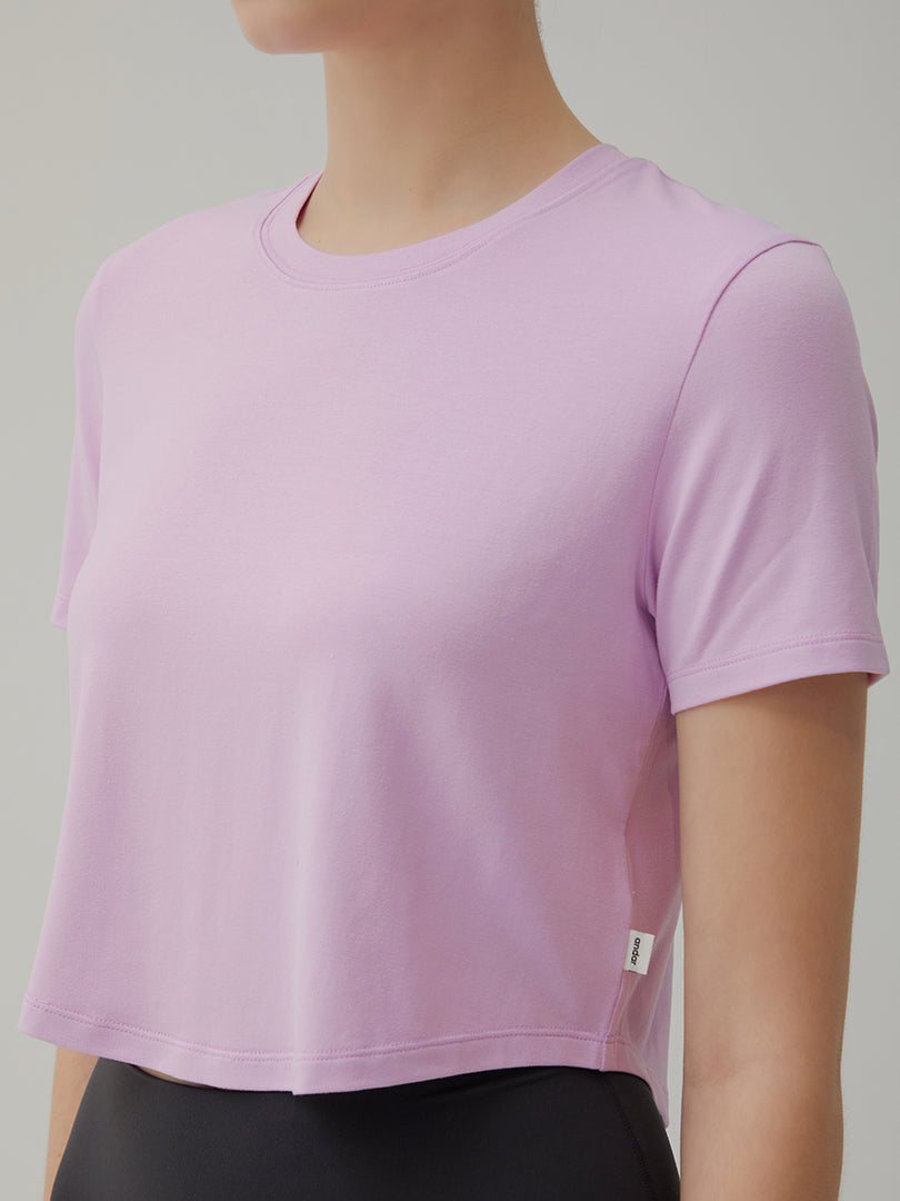 Comfytension クロップド Tシャツ - andar JAPAN