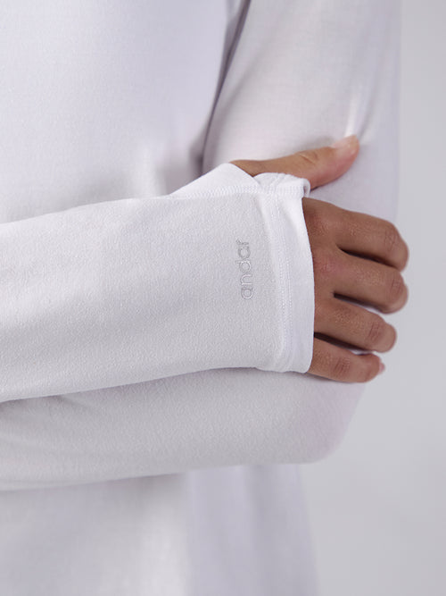 バックスリット トップス (長袖) - andar JAPAN