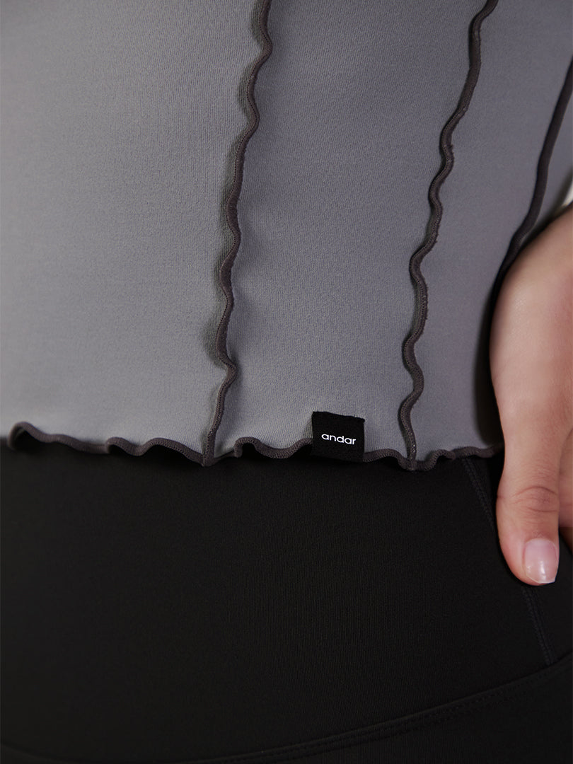 Airtouch ステッチ ポイント Tシャツ (長袖) - andar JAPAN