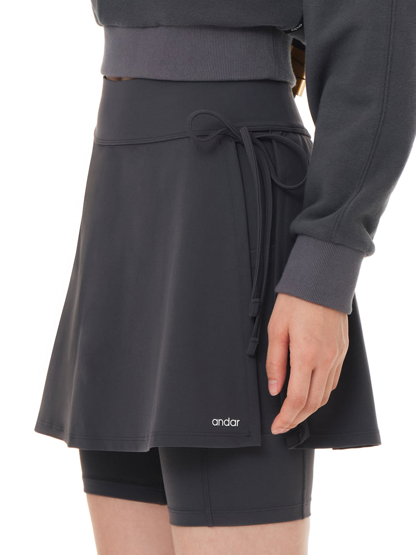 LAST SIZE] Airywin スカートレギンス (4分丈) | andar JAPAN