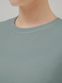 [SET] Airy Fit セットアップ (ワイドパンツ+Tシャツ) - andar JAPAN