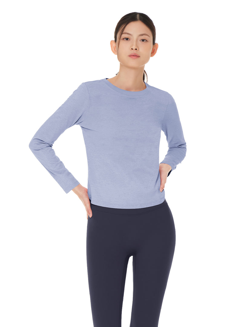 [2SET] NEW Airy Fit スリムフィット Tシャツ (長袖)