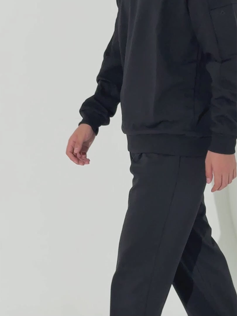 Mildmooth メンズ リラックスフィット トレーナー