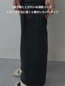 airyfit 裏起毛 ワイドパンツ