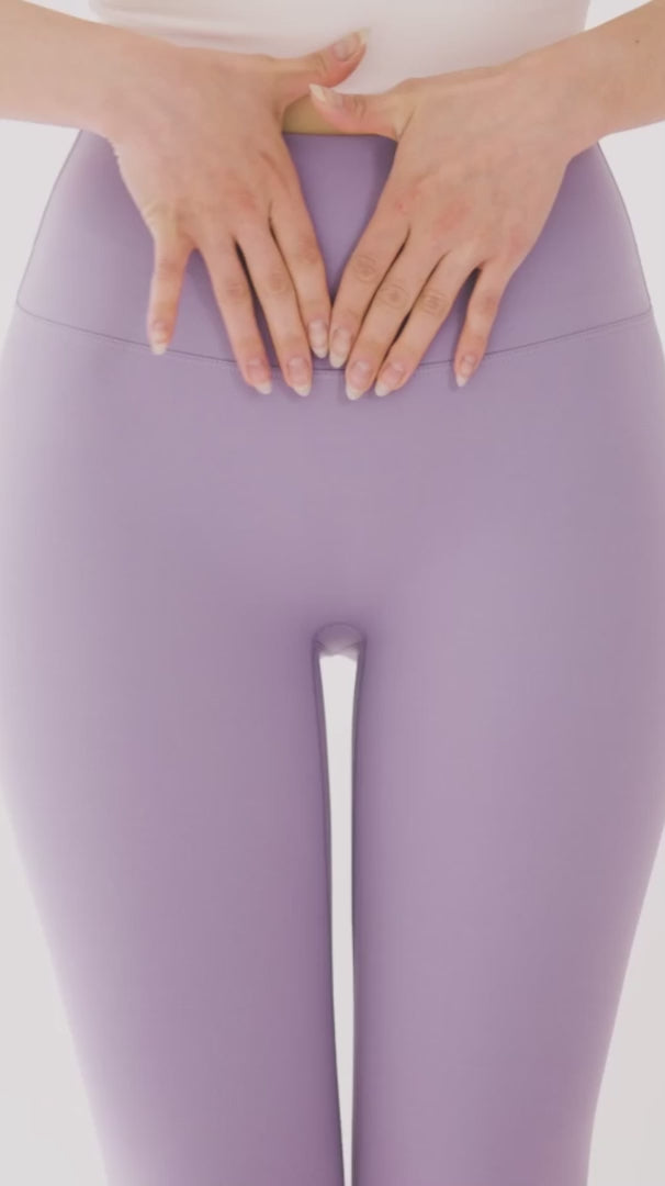 [SET] 冬のピラティスセットアップ(Airy Fit ピーチ起毛 オーバーフィット T(長袖)+Airywin レギンス)