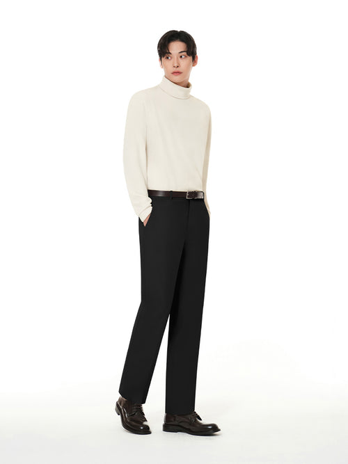 Urbanactive メンズ ライト裏起毛 スラックス - andar JAPAN