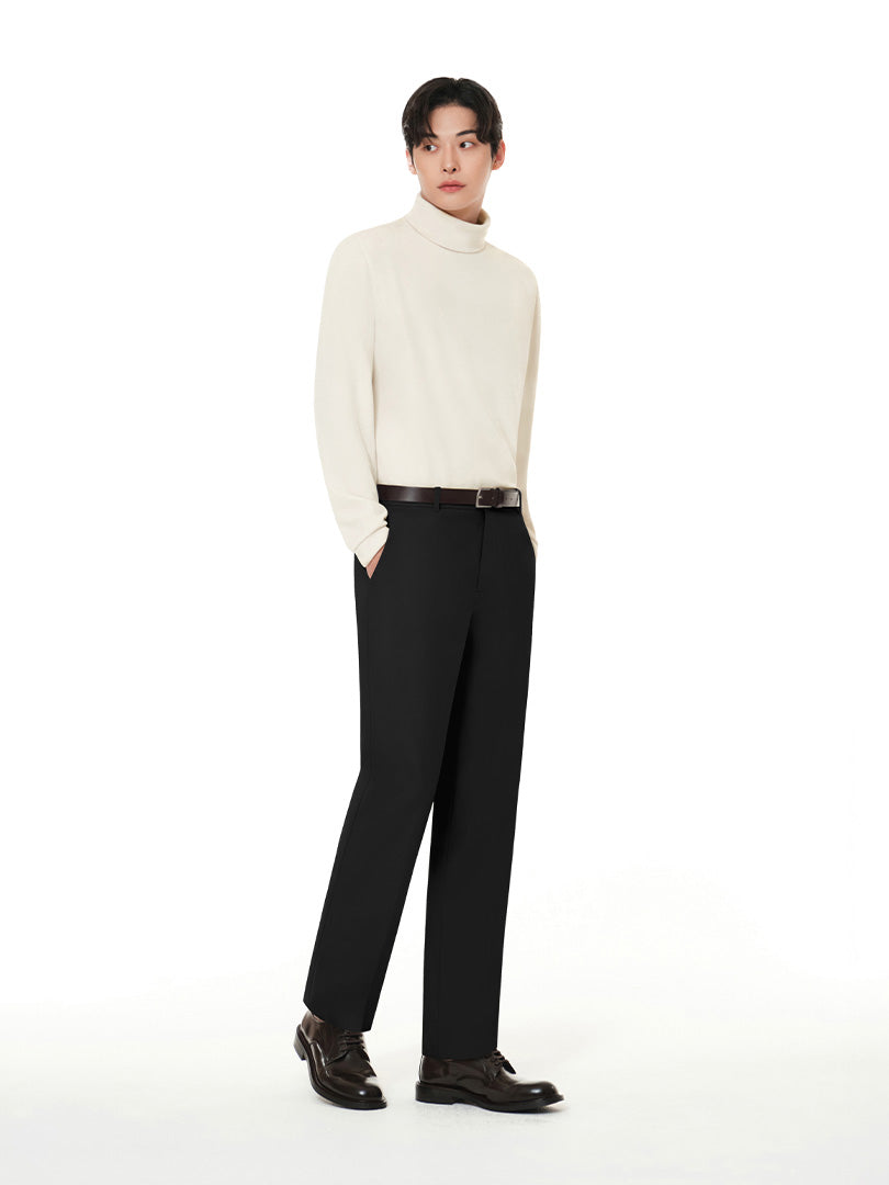 Urbanactive メンズ ライト裏起毛 スラックス