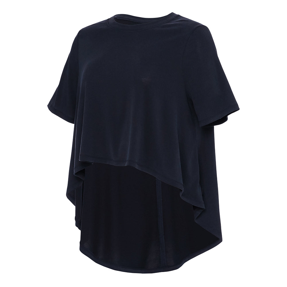 ウォッシングモダールサステイナブルTシャツ（半袖）
